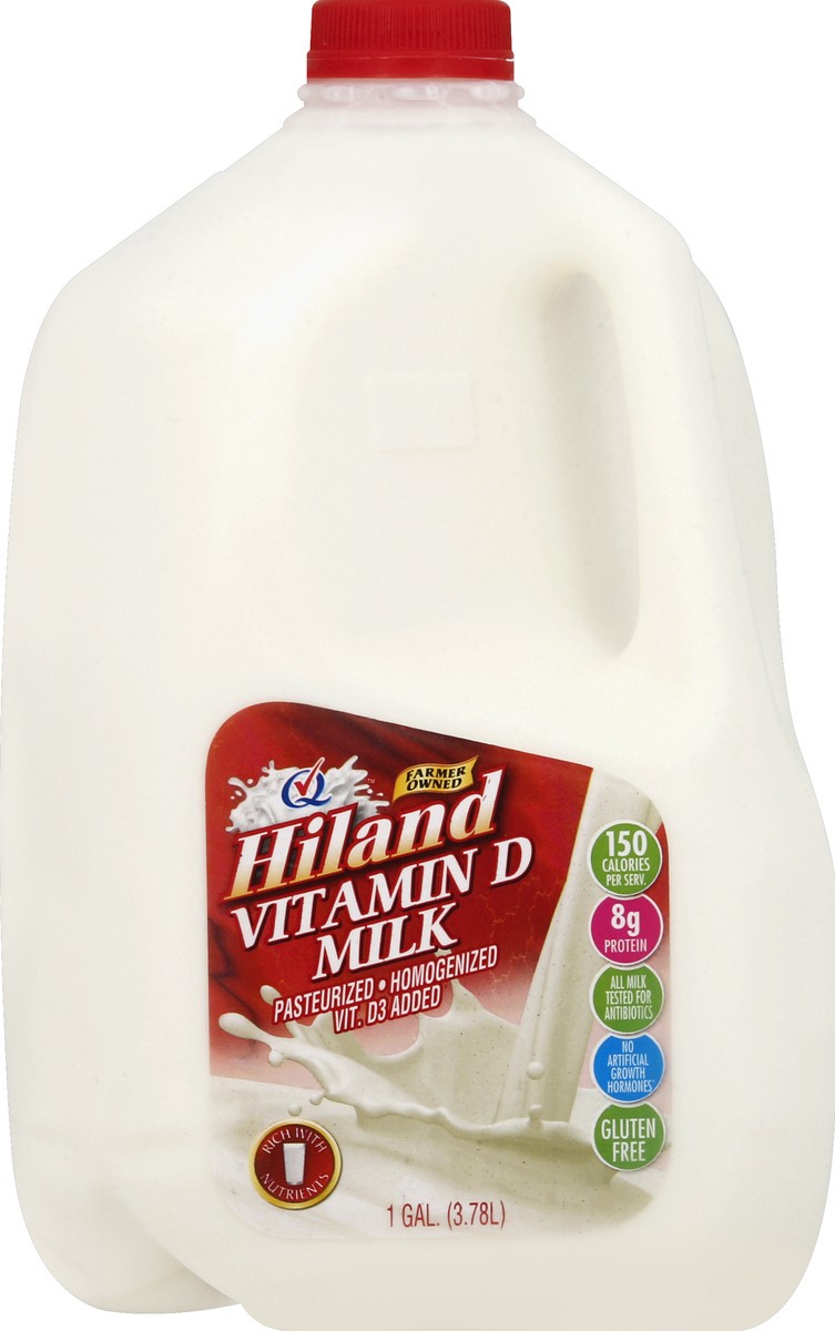 slide 1 of 3, Hiland Dairy Milk 1 gal, 1 gal