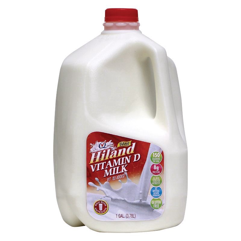 slide 1 of 3, Hiland Dairy Milk 1 gal, 1 gal