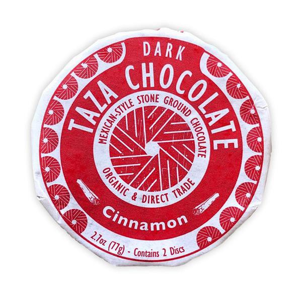 slide 1 of 1, Taza Organic Chocolate Disc Cinnamon, 2.7 oz