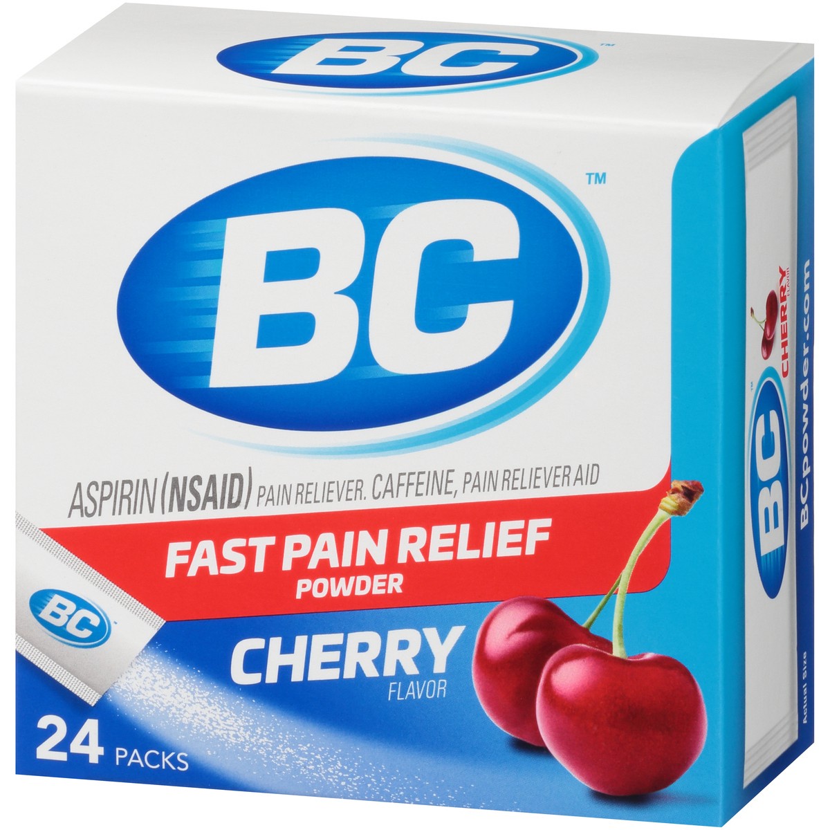 slide 3 of 10, BC Cherry Headache Powder, 24 ct