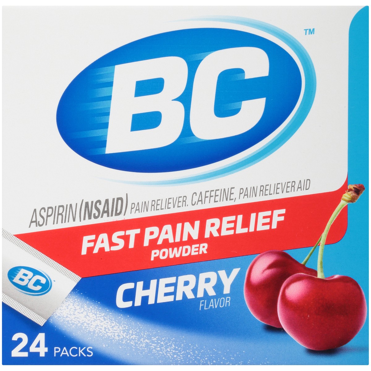 slide 8 of 10, BC Cherry Headache Powder, 24 ct