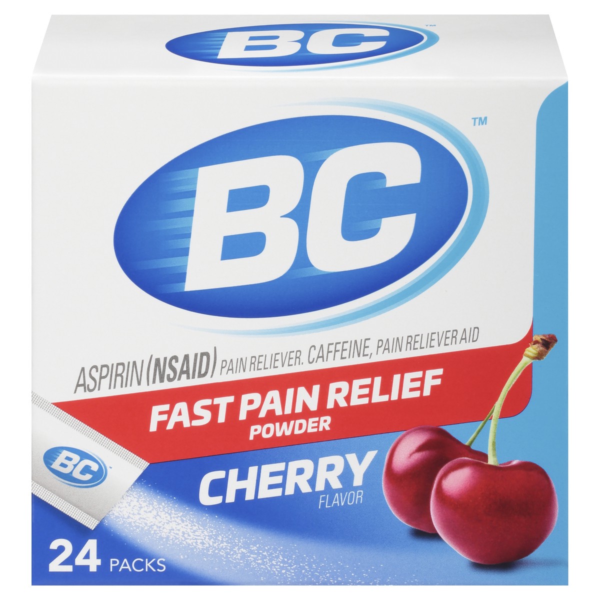 slide 7 of 10, BC Cherry Headache Powder, 24 ct