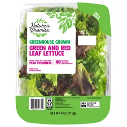 Nature's Promise Greenhouse Grown Red & Green Leaf Lettuce