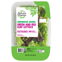 Nature's Promise Greenhouse Grown Red & Green Leaf Lettuce