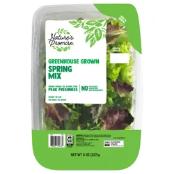 Nature's Promise Greenhouse Grown Spring Mix Lettuce