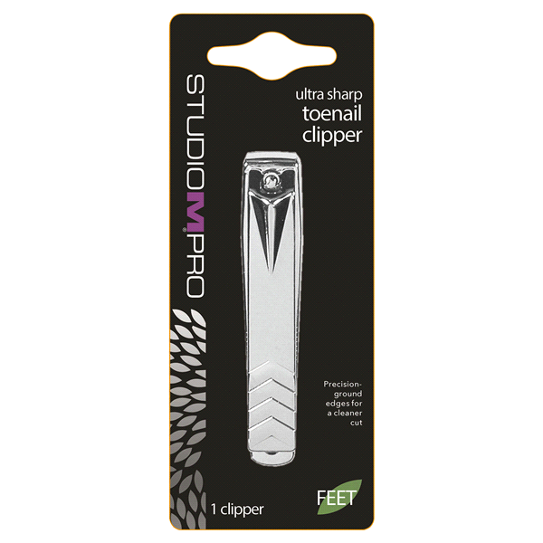 slide 1 of 1, Studio M Ultra Sharp Toenail Clipper, 1 ct