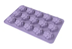 Trudeau Clever Treats Silicone Chocolate Mold - Flowers