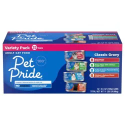 Pet Pride Classic Gravy Variety Pack