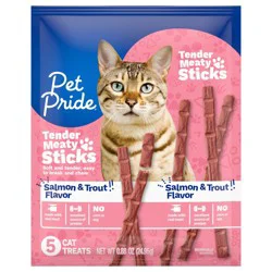 Pet Pride Salmon Treat Sticks
