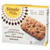 slide 15 of 21, Simple Mills Soft Baked Dark Chocolate Almond Almond Flour Bars 5 - 1.19 oz Bars, 5.99 oz