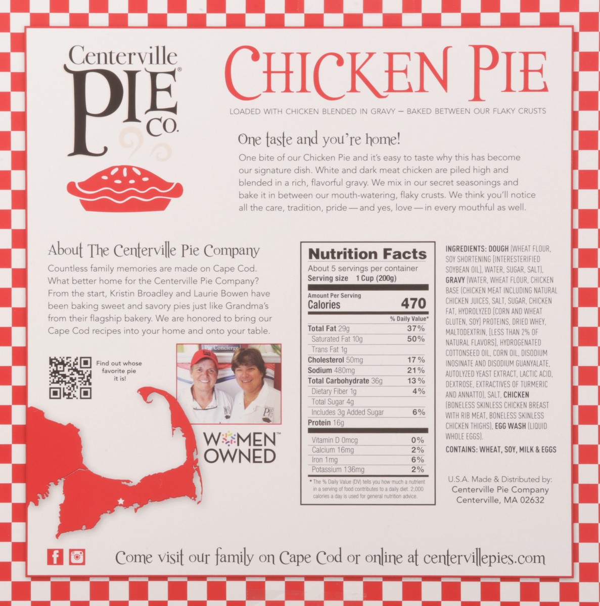 slide 12 of 13, Centerville Pie Co. Pie 36 oz, 36 oz