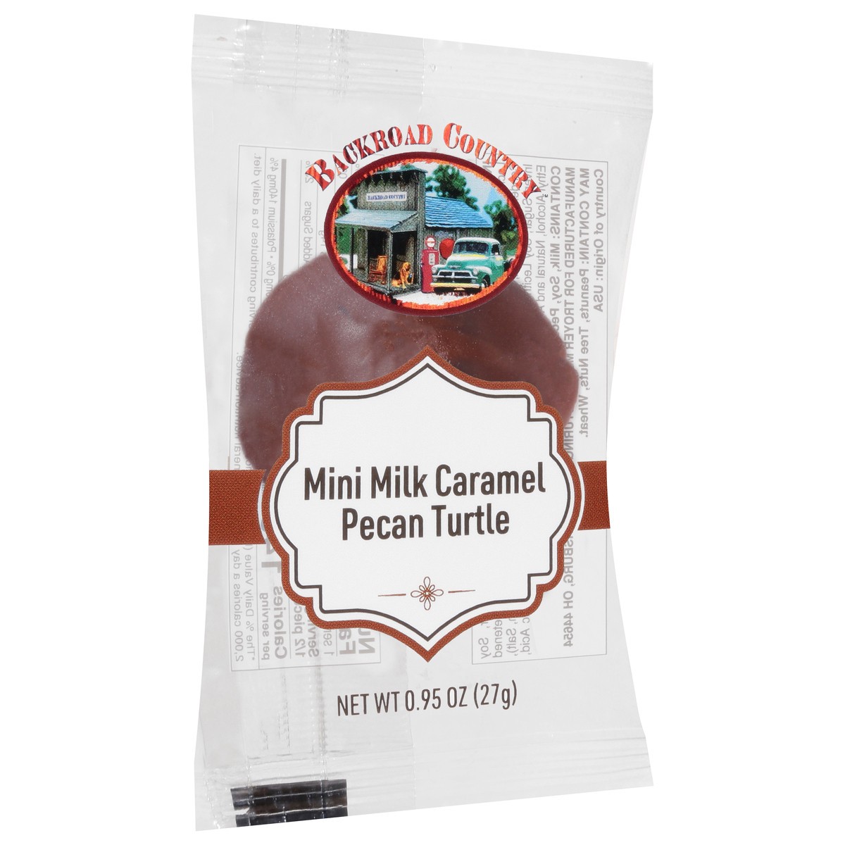 slide 8 of 12, Backroad Cntry Mini Choc Carml Pecan, 1 ct