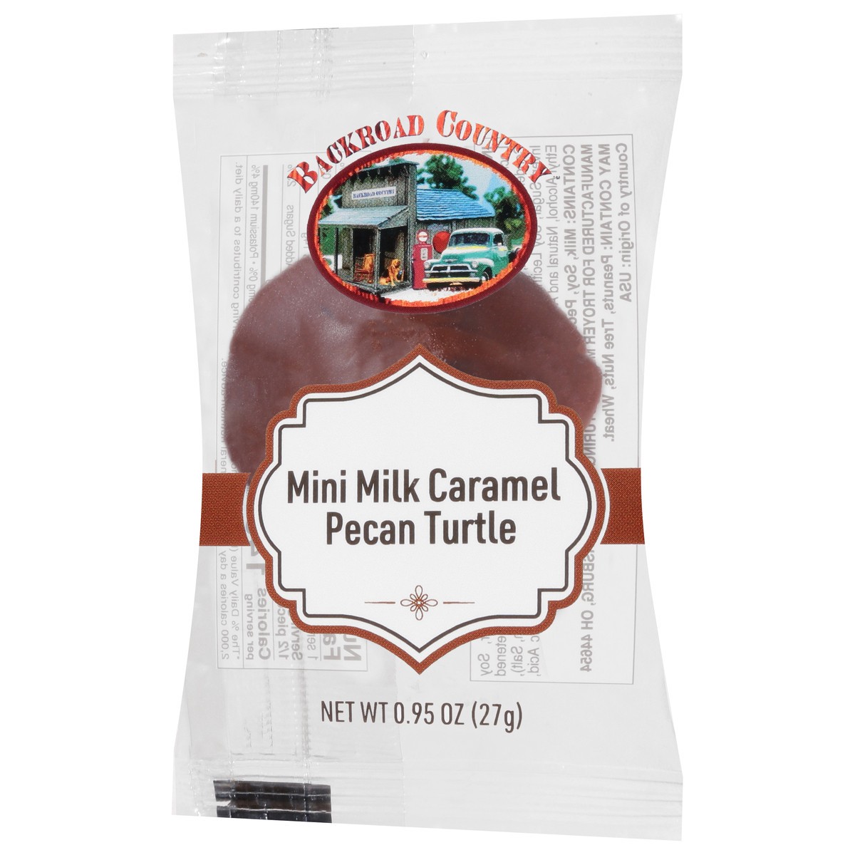 slide 4 of 12, Backroad Cntry Mini Choc Carml Pecan, 1 ct