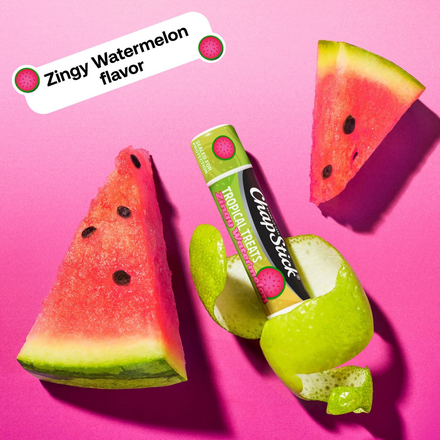 slide 4 of 9, Chapstick, Tropical Treats Variety, 3 Ct, 0.15 oz