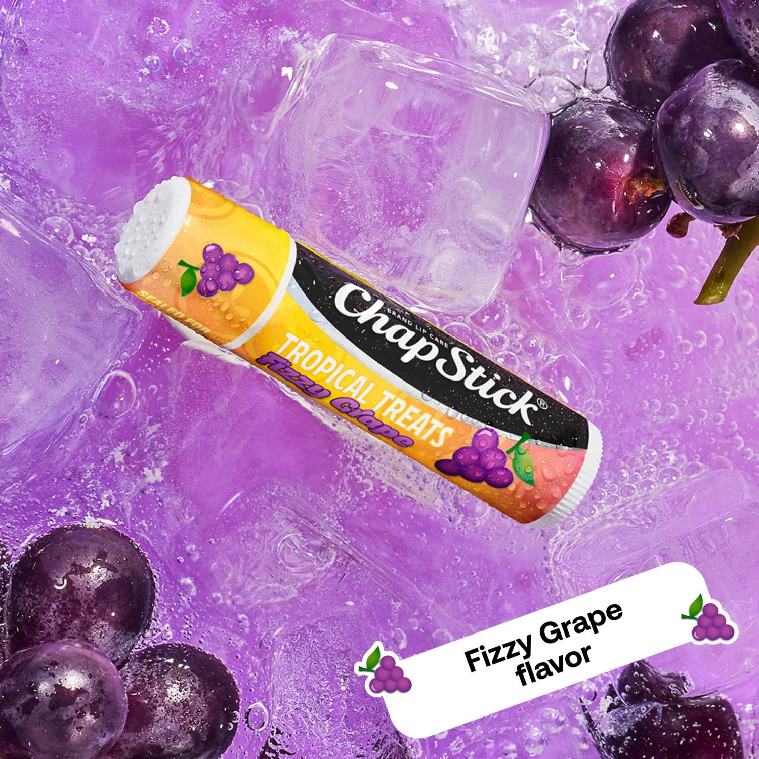 slide 3 of 9, Chapstick, Tropical Treats Variety, 3 Ct, 0.15 oz