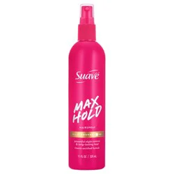 Suave Max Hold Non-Aerosol Scented Hairspray, Strong Hold
