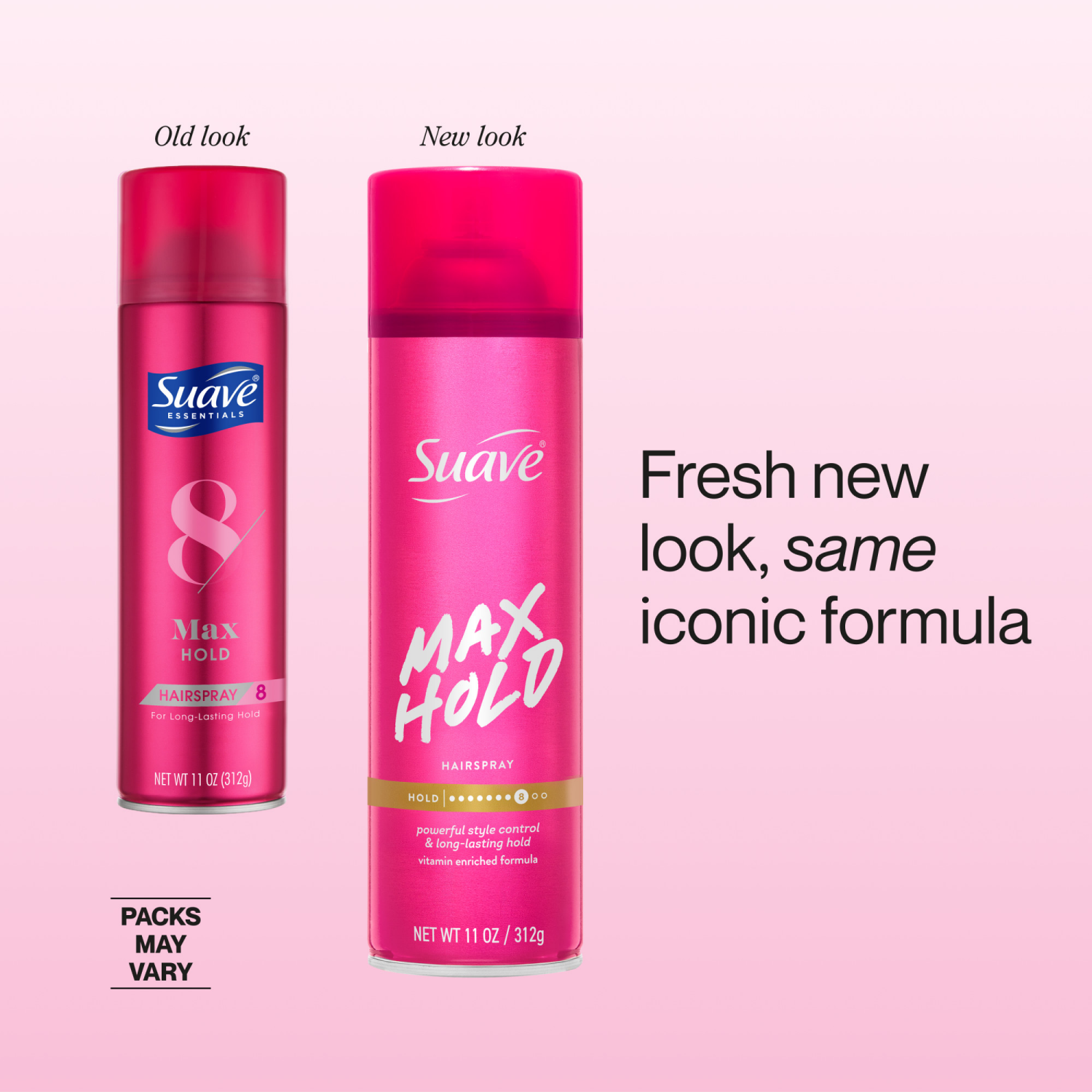 slide 8 of 8, Suave Hairspray, 11 oz
