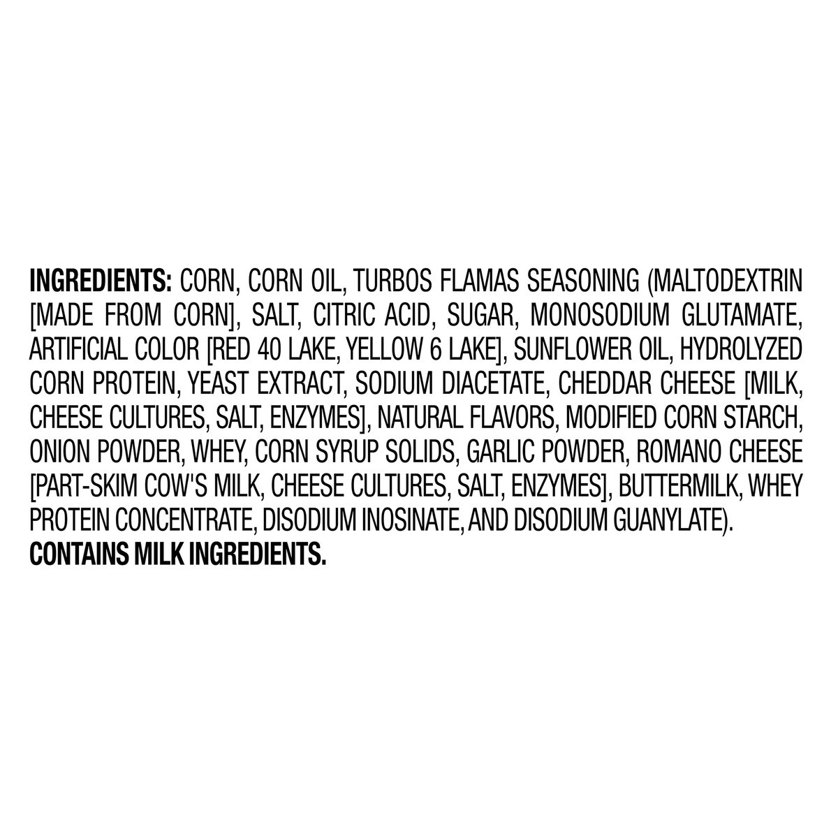 slide 3 of 8, Sabritas Flavored Corn Snacks Turbos Flamas 10 Oz, 10 oz