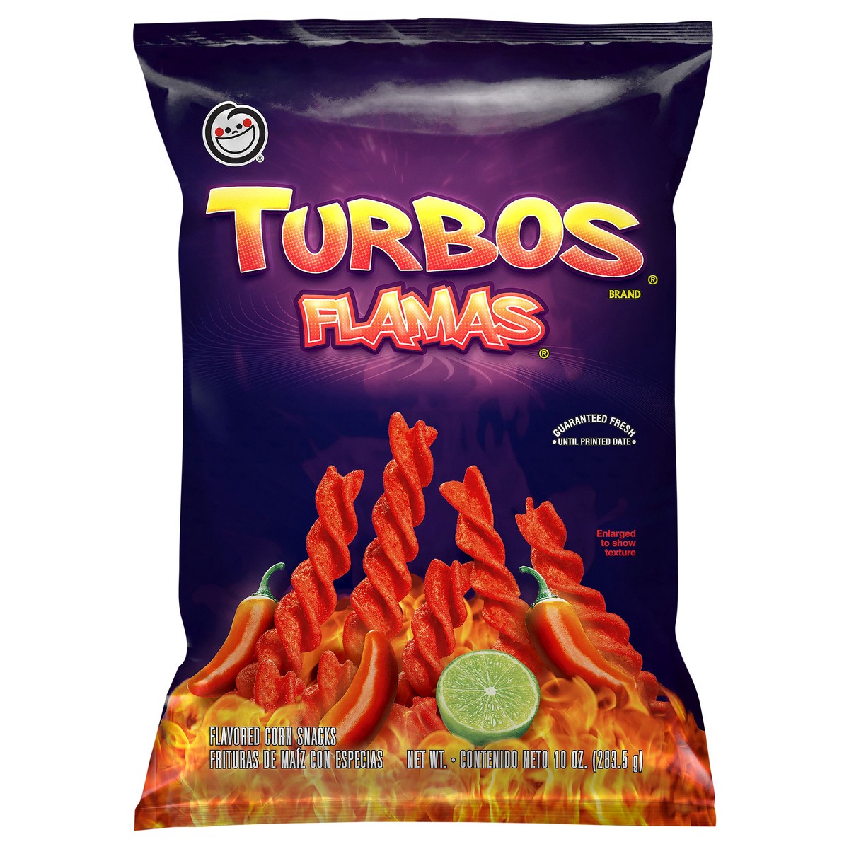 slide 5 of 8, Sabritas Flavored Corn Snacks Turbos Flamas 10 Oz, 10 oz
