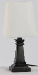 ROOM & RETREAT Rr Black Traditional Accent Lamp