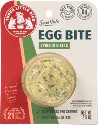 Three Little Pigs Spinach & Feta Egg Bite 2.5 oz