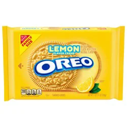 Oreo Lemon Creme Sandwich Cookies Family Size - 18.71oz