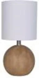 ROOM & RETREAT Rr Brown Round Accent Lamp