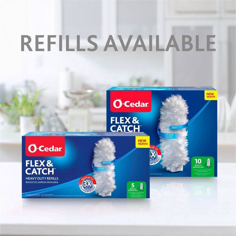 slide 10 of 16, O-Cedar Flex & Catch Heavy Duty Dusting Kit - 4ct, 4 ct