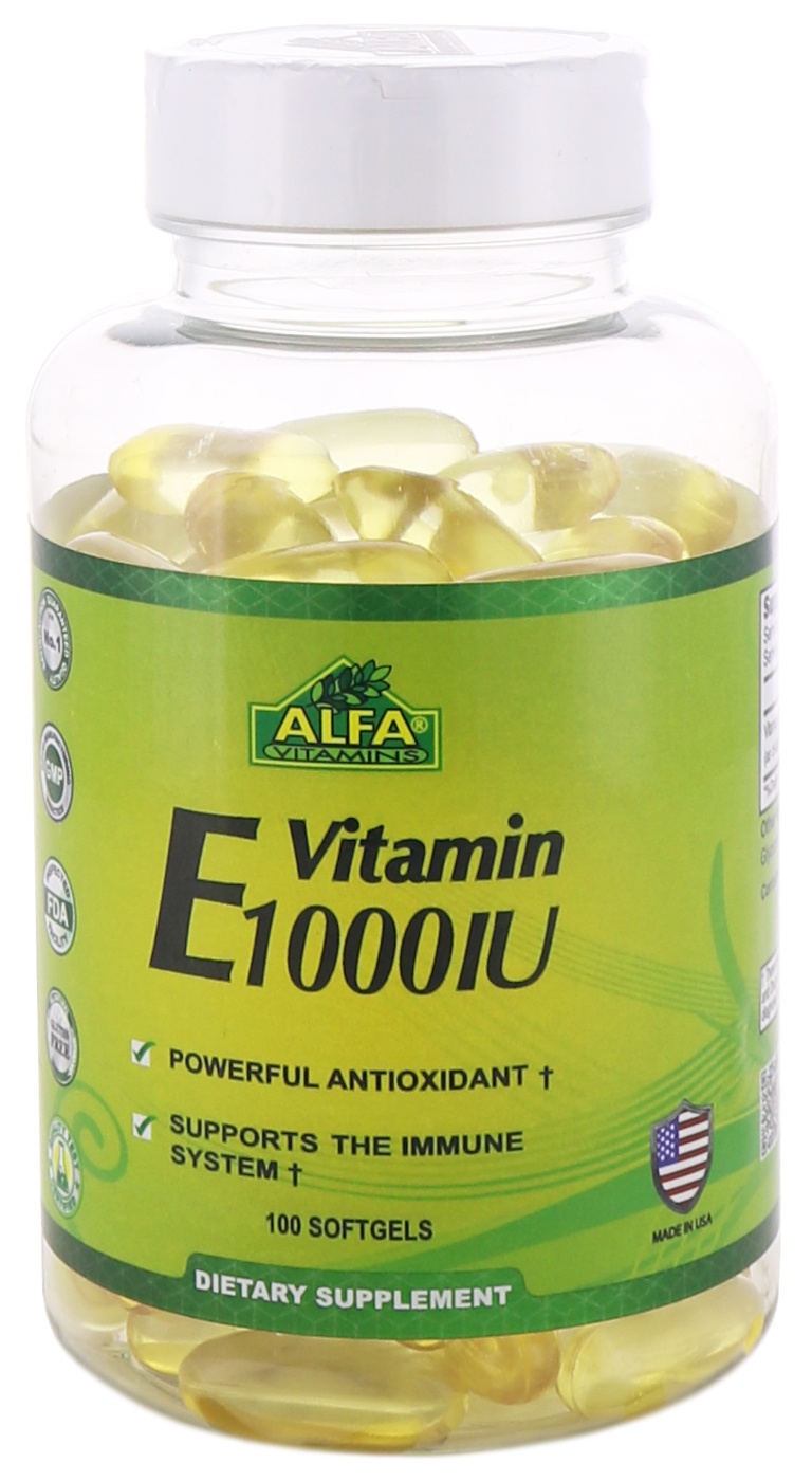slide 1 of 1, Alfa Vitamin E, 1 ct