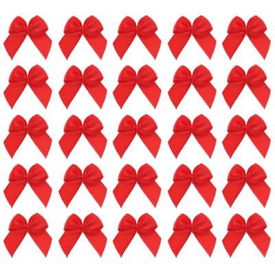 slide 1 of 4, Mini Red Bow Decorations, 25ct. By Ashland, 25 ct