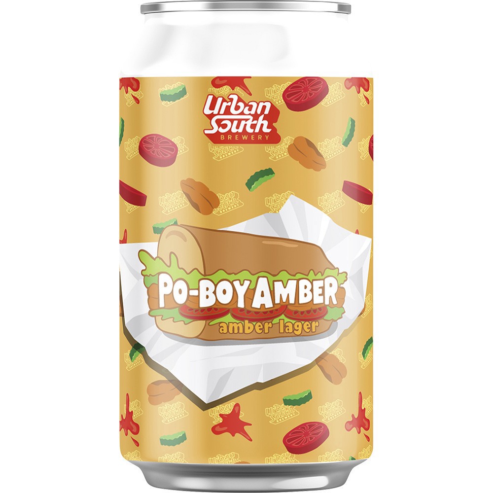 slide 1 of 1, Urban South Poboy Fest Amber Lager, 6 ct; 12 oz