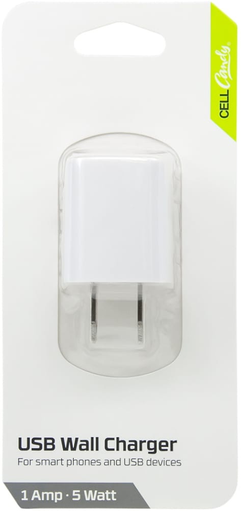 slide 1 of 1, Cellcandy Usb Wall Charger - White, 1 ct