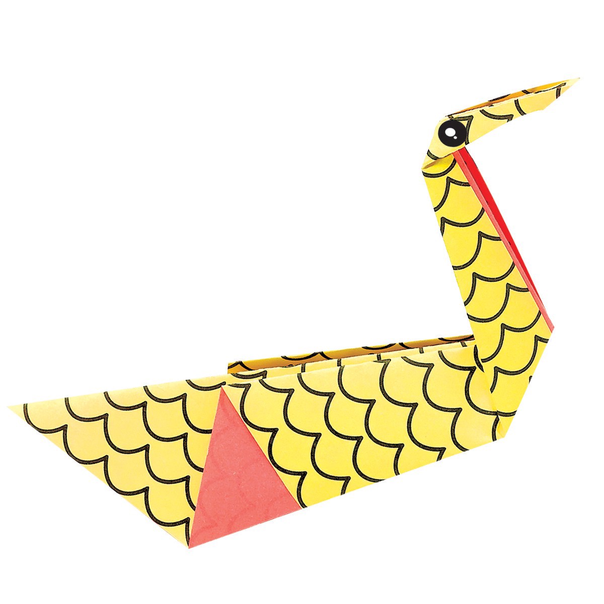 slide 5 of 11, Faber-Castell Neon Origami Kit, 6 in x 6 in sheet size