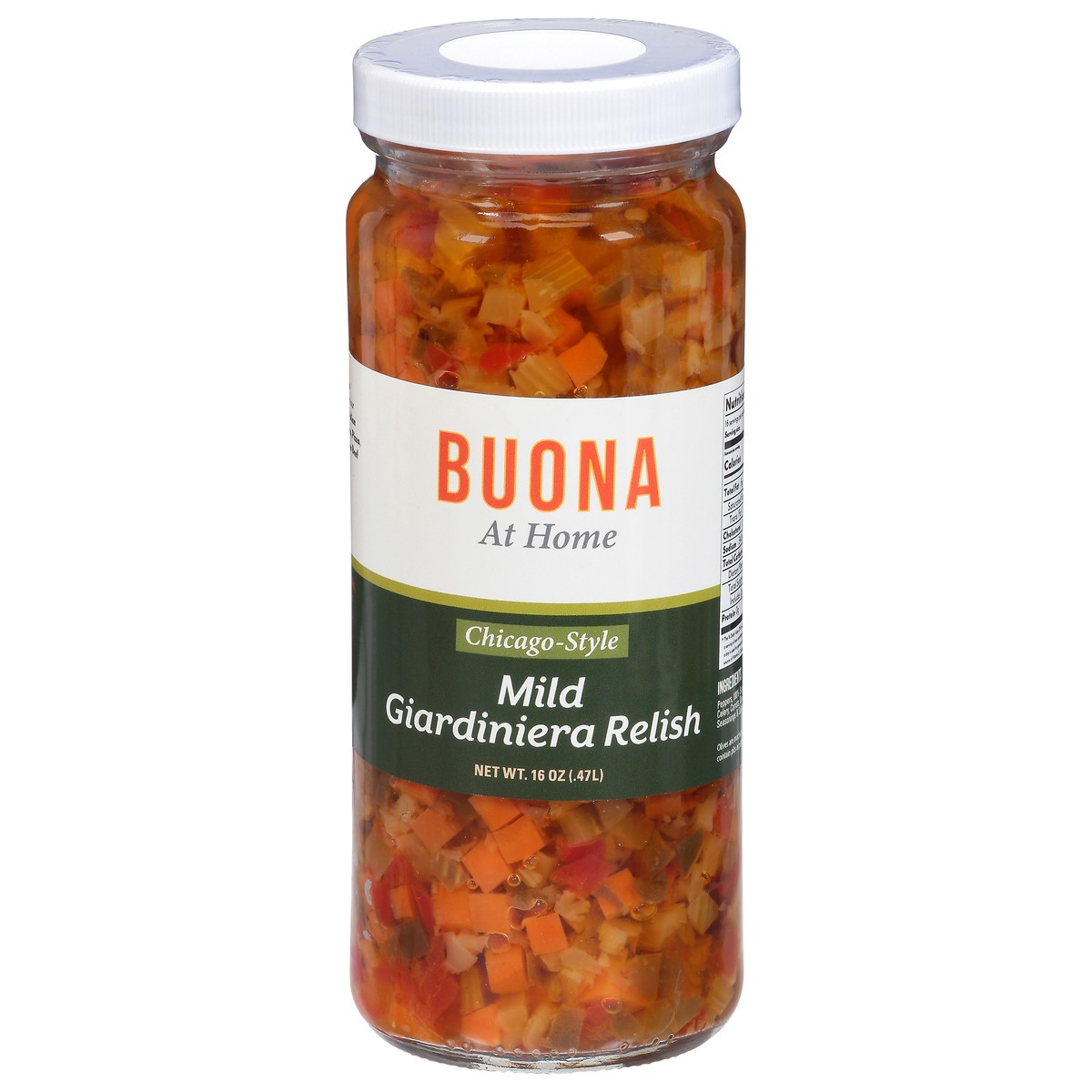 slide 7 of 13, Buona Mild Giardiniera, 16 oz