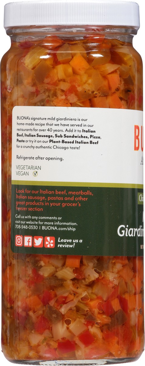 slide 11 of 13, Buona Mild Giardiniera, 16 oz