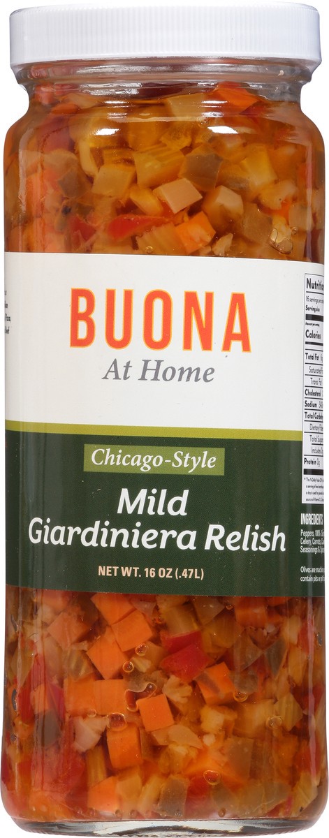 slide 6 of 13, Buona Mild Giardiniera, 16 oz