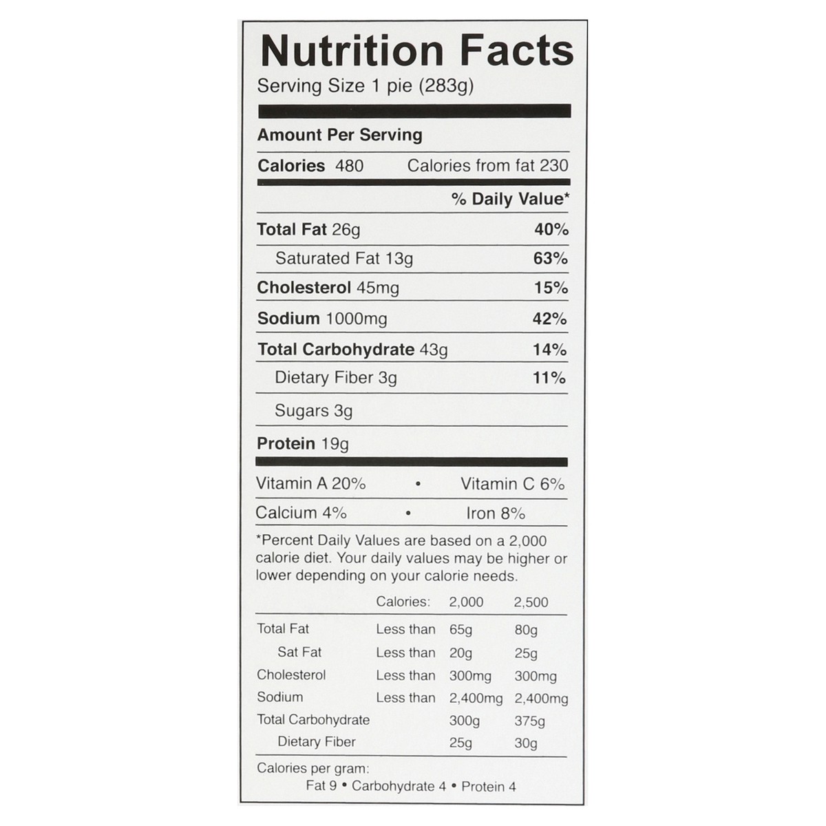 slide 3 of 10, Willow Tree Premium White Meat Chicken Pie with Classic Vegetables 10 oz, 10 oz