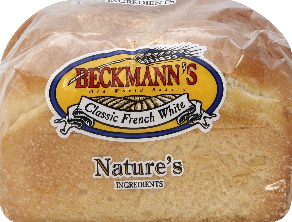 slide 4 of 5, Beckmanns Classic French White Bread, 22 oz