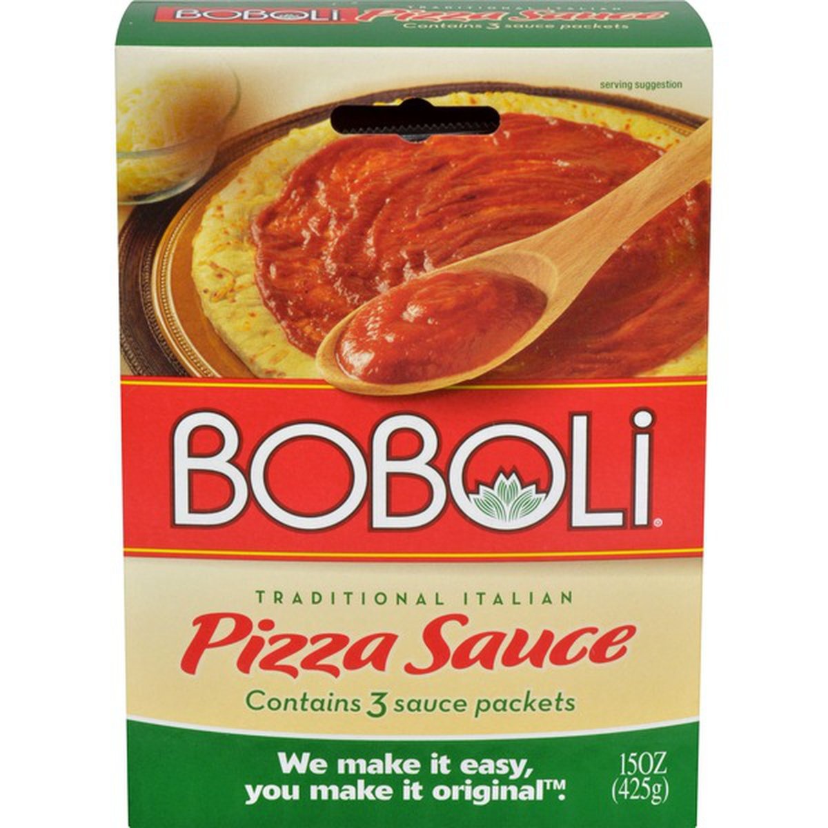 slide 1 of 1, Boboli Pizza Sauce, 15 oz