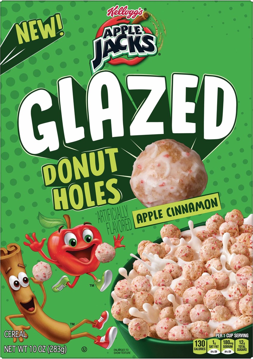 slide 5 of 13, Kelloggs Apple Jacks Cereal, 10 oz