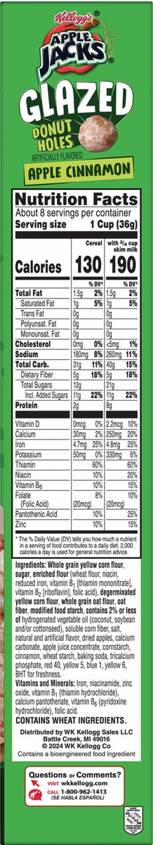 slide 4 of 13, Kelloggs Apple Jacks Cereal, 10 oz