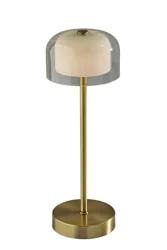 Room & Retreat Rechargeable Lamp Acrylic Brass