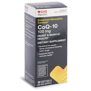 slide 1 of 1, CVS Health High Absorption Coq10 Softgels, 30 ct