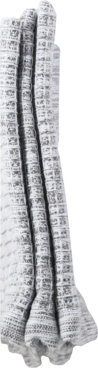 slide 9 of 10, KD Kitchen Kay Dee Dishcloth Graphite, 3 ct