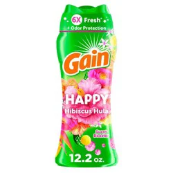 Gain In-Wash Laundry Scent Booster Beads, Happy, 12.2 oz