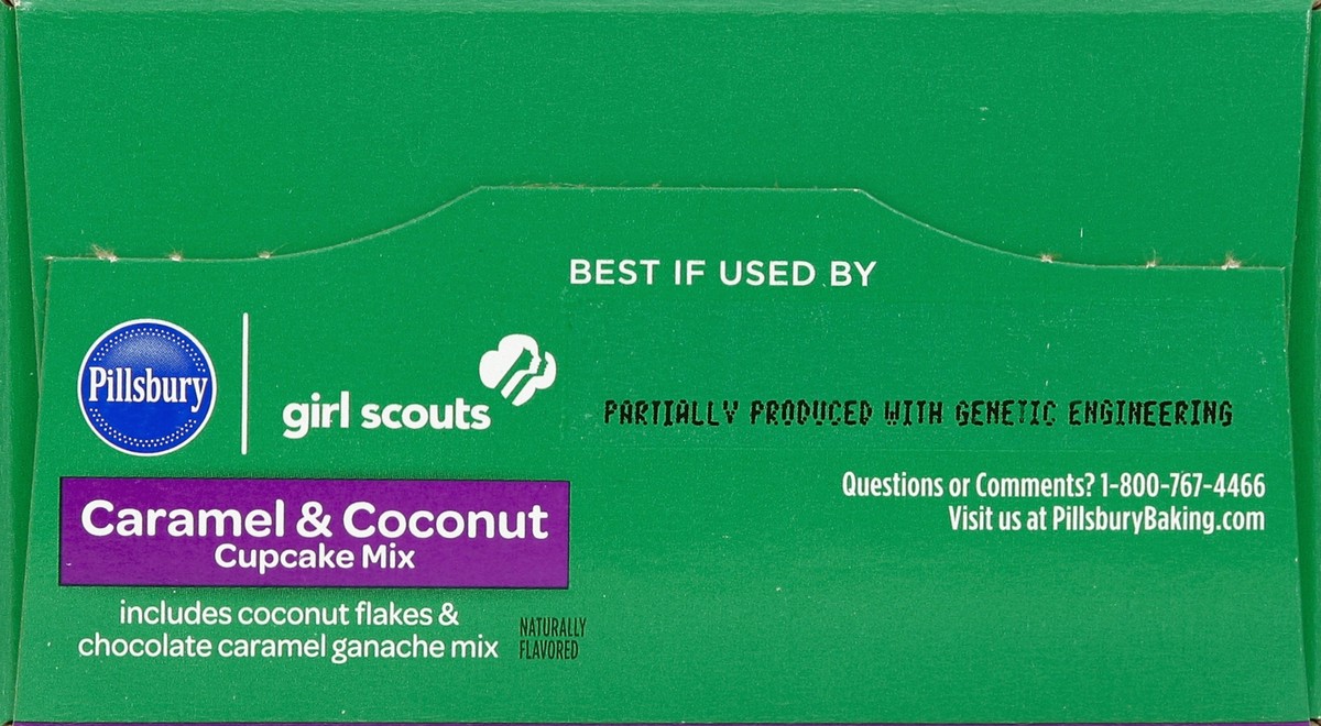 slide 2 of 6, Pillsbury Girl Scouts Caramel & Coconut Cupcake Mix, 13.2 oz