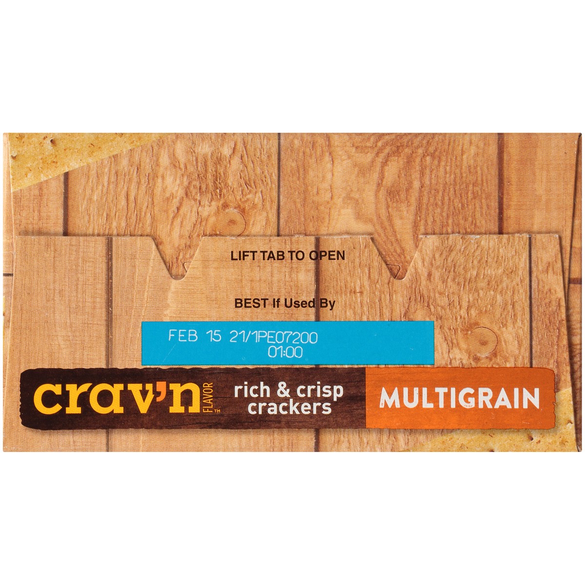 slide 7 of 10, Crav'n Flavor Multigrain Rich & Crisp Crackers, 12.7 oz