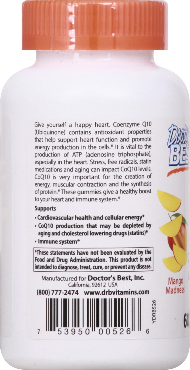 slide 9 of 9, Doctor's Best Coq10 Gummies, 1 ct