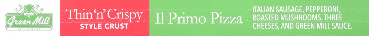slide 8 of 12, Green Mill Thin N Crispy Style Crust Il Primo Pizza 16.9 oz, 16.9 fl oz
