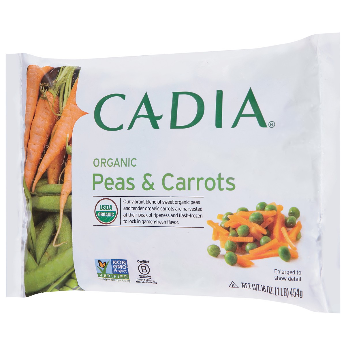 slide 5 of 14, Cadia Organic Peas & Carrots 16 oz, 16 oz